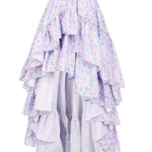 Free People x Selkie Bon Bon Peony Skirt Floral NWT